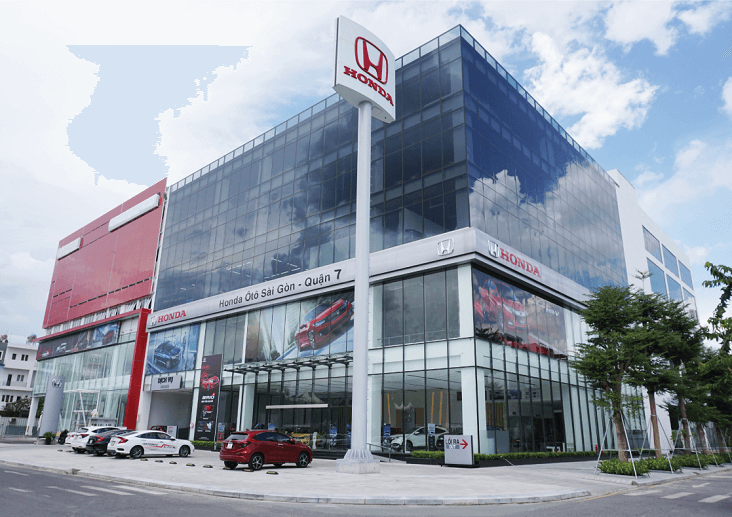 Showroom ô tô Honda quận 7